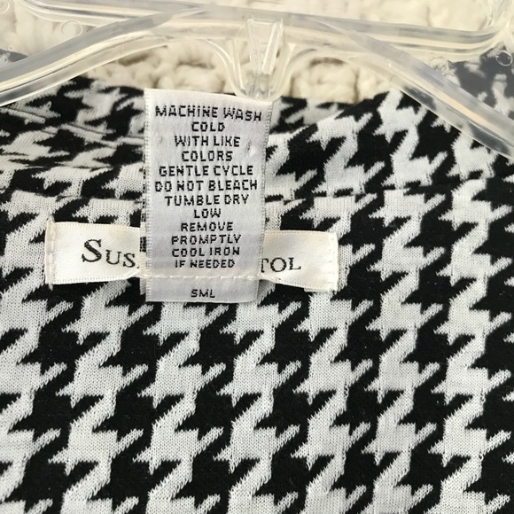 Susan Bristol houndstooth jersey blazer - Picture 6 of 7